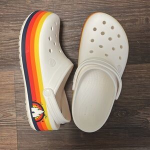 Disney Parks Magic Kingdom castle platform Crocs men’s 7 women’s 9